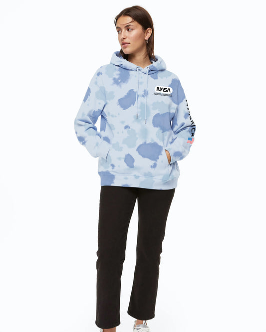 HOODIE NASA TIE DYE CELESTE