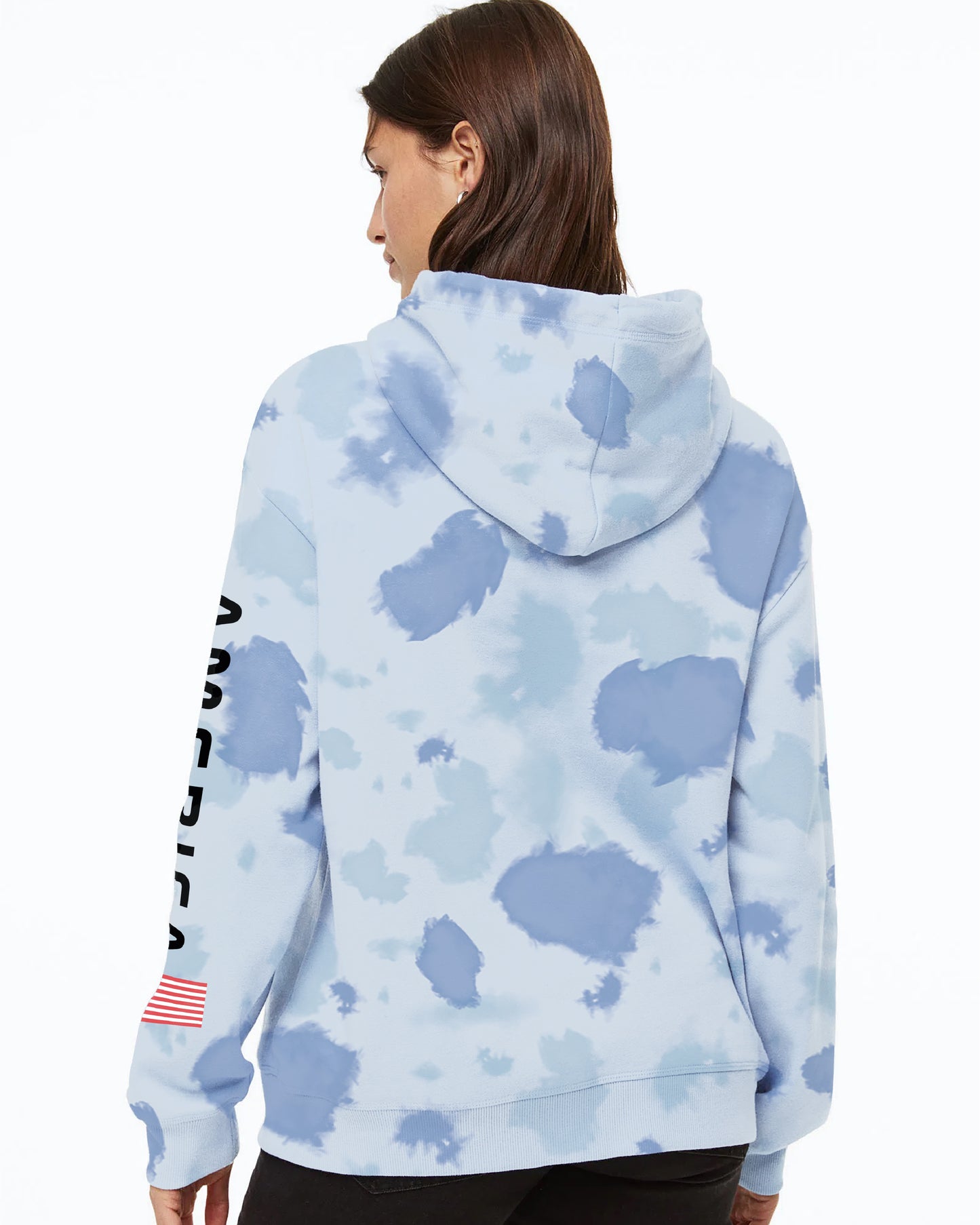HOODIE NASA TIE DYE CELESTE