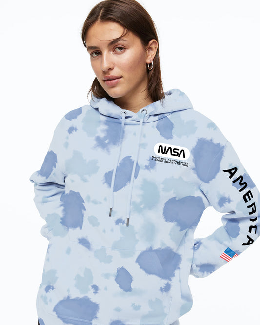 HOODIE NASA TIE DYE CELESTE