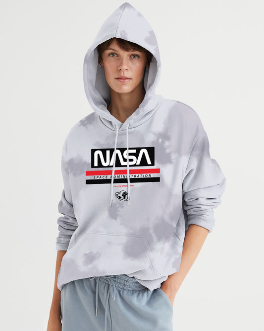 HOODIE NASA TIE DYE GRIS