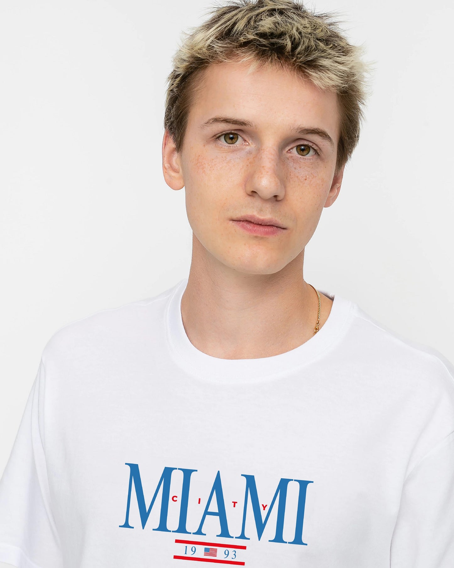 CAMISETA BLANCA MIAMI