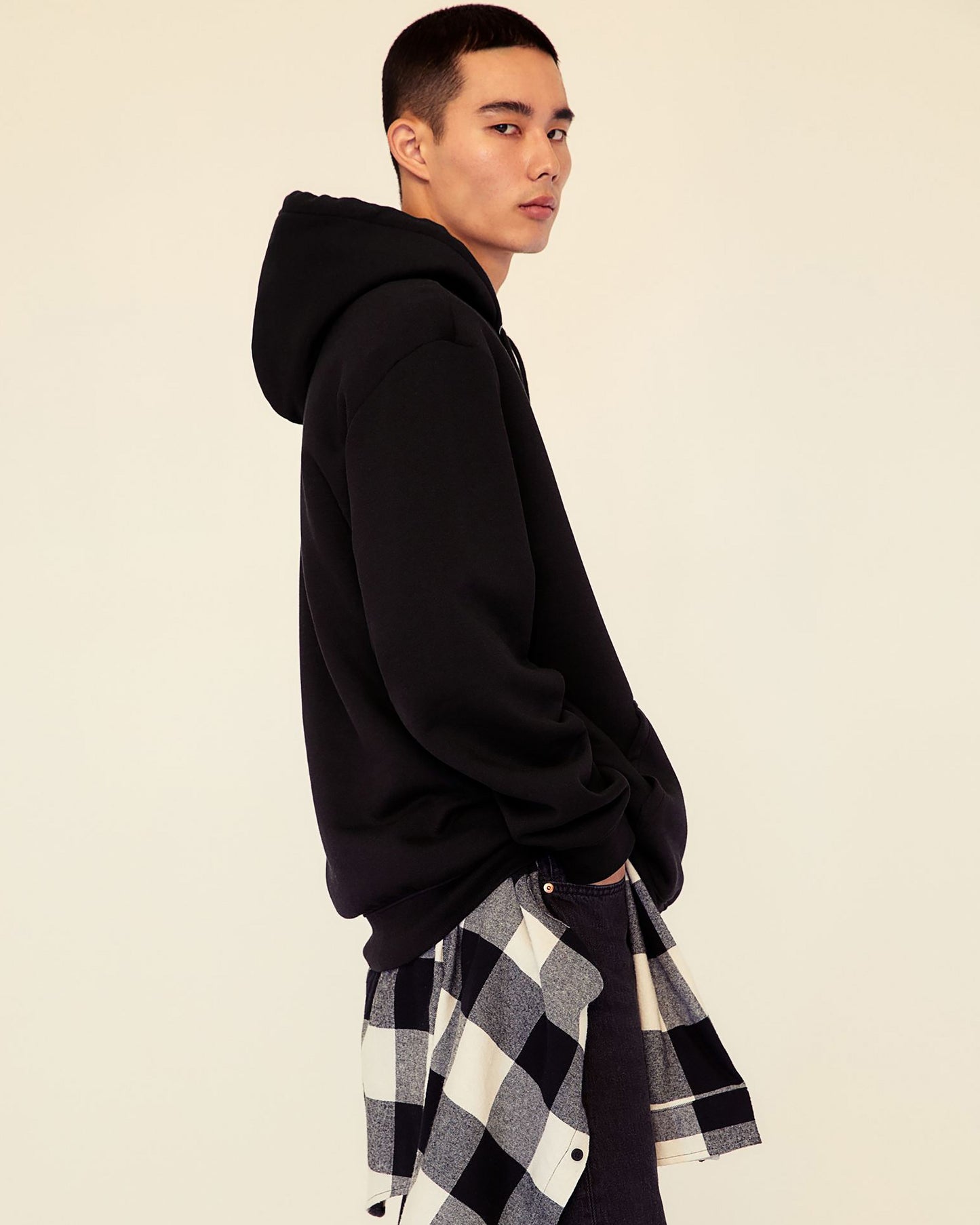 HOODIE NEGRO NEW YORK CITY