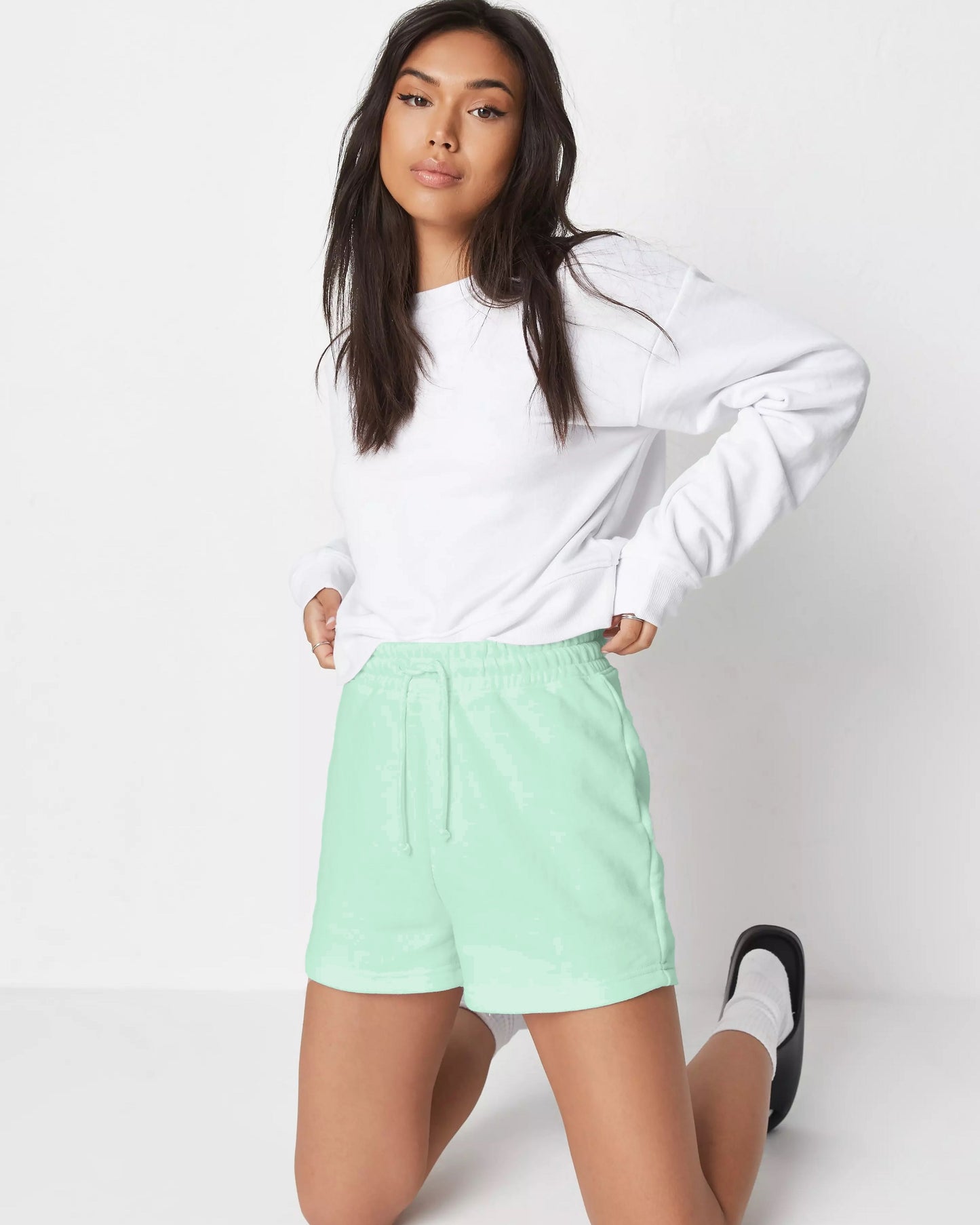 SHORT VERDE AGUA