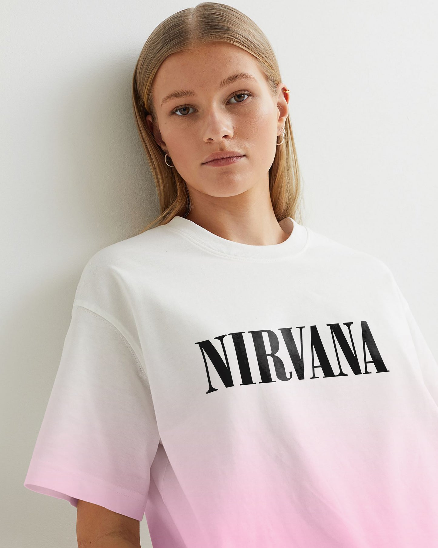 CAMISETA TINT ROSADO CARITA NIRVANA