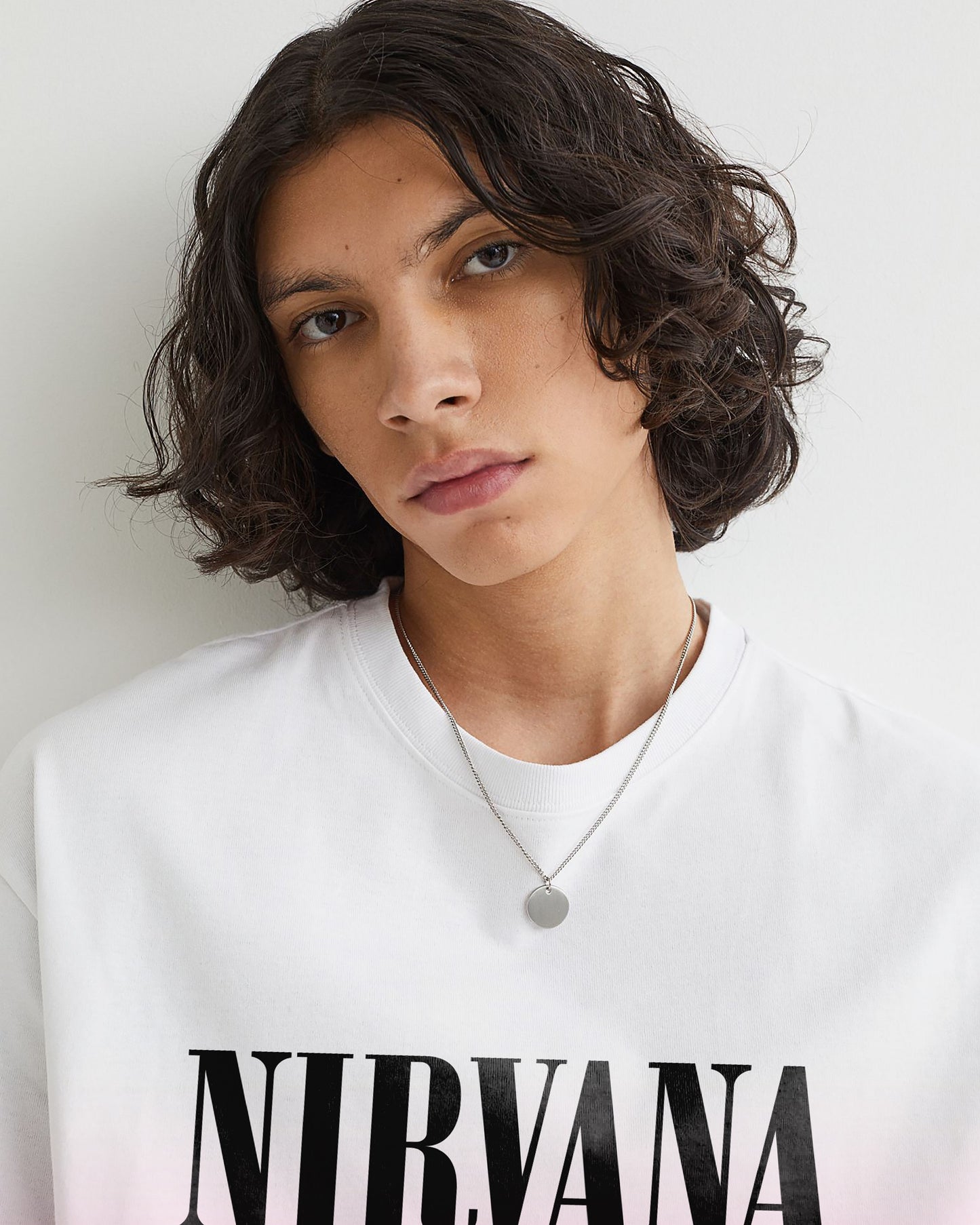 CAMISETA TINT ROSADO CARITA NIRVANA