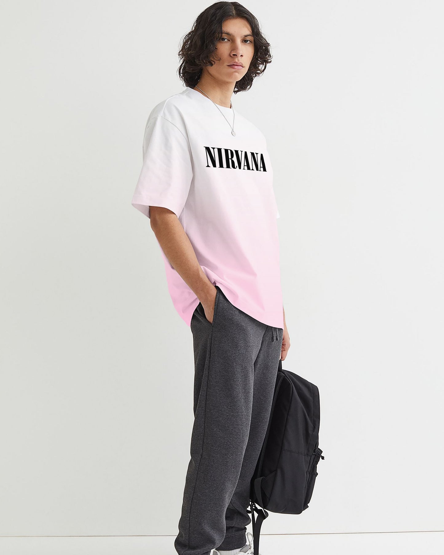 CAMISETA TINT ROSADO CARITA NIRVANA