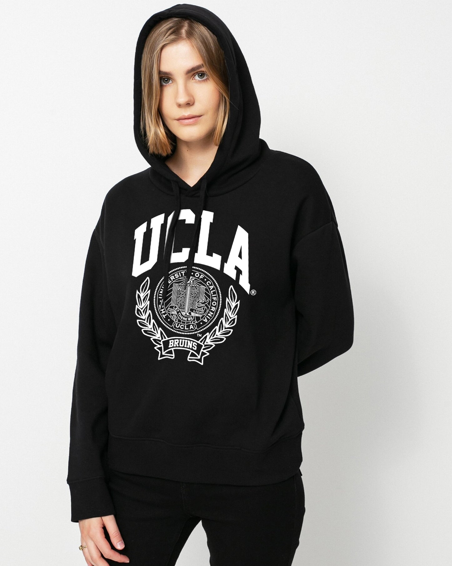 HOODIE NEGRO UCLA