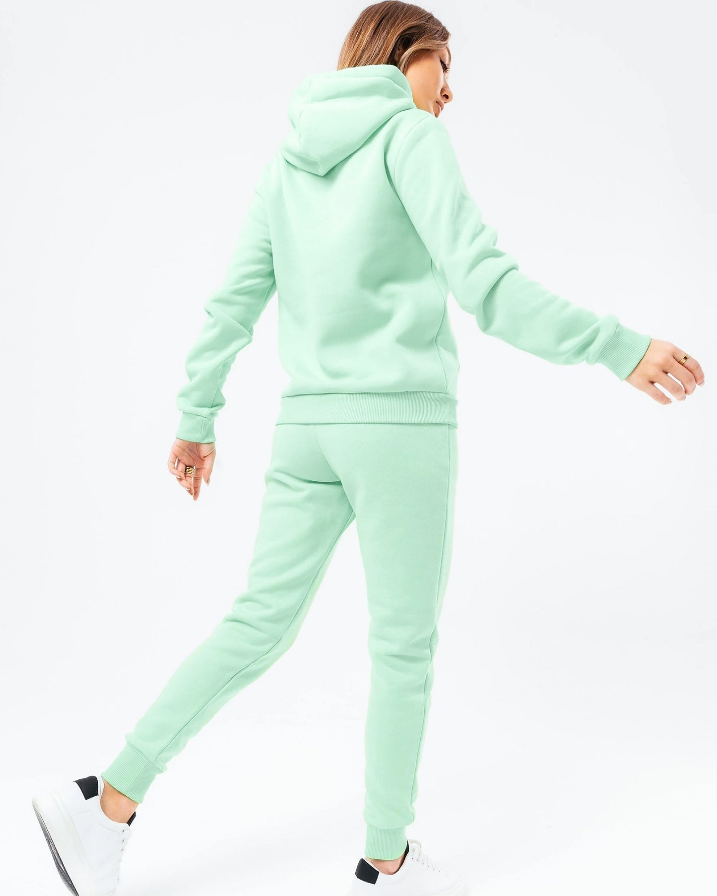 HOODIE VERDE AGUA RICK AND MORTY