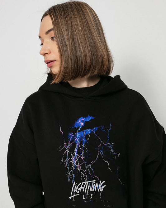 HOODIE LIGHTNING NEGRA