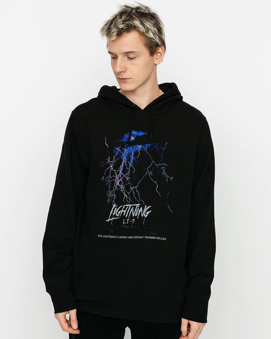 HOODIE LIGHTNING NEGRA