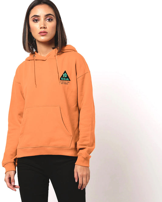 HOODIE NARANJA S.O.M