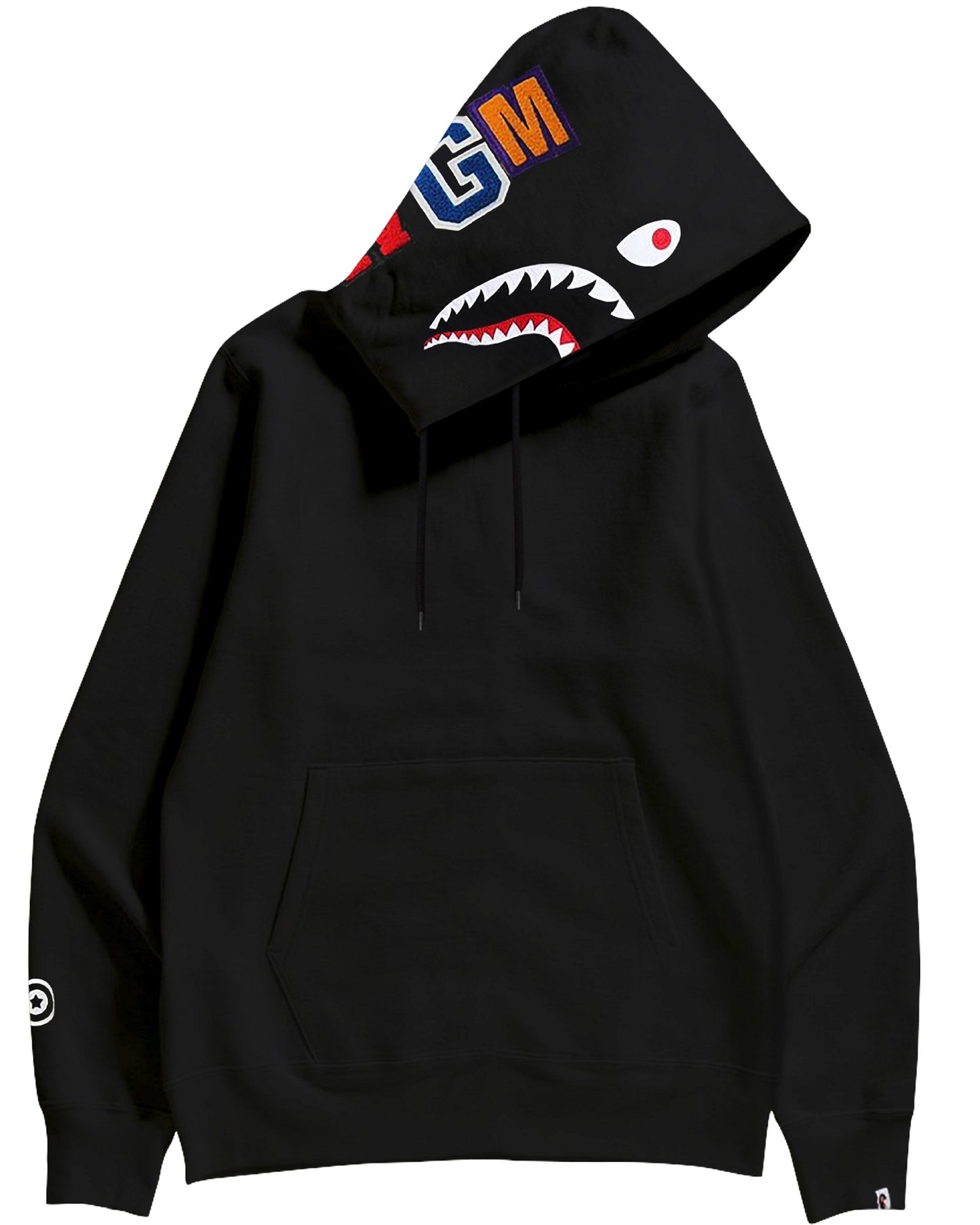 HOODIE BÁSICO NEGRO BAPE