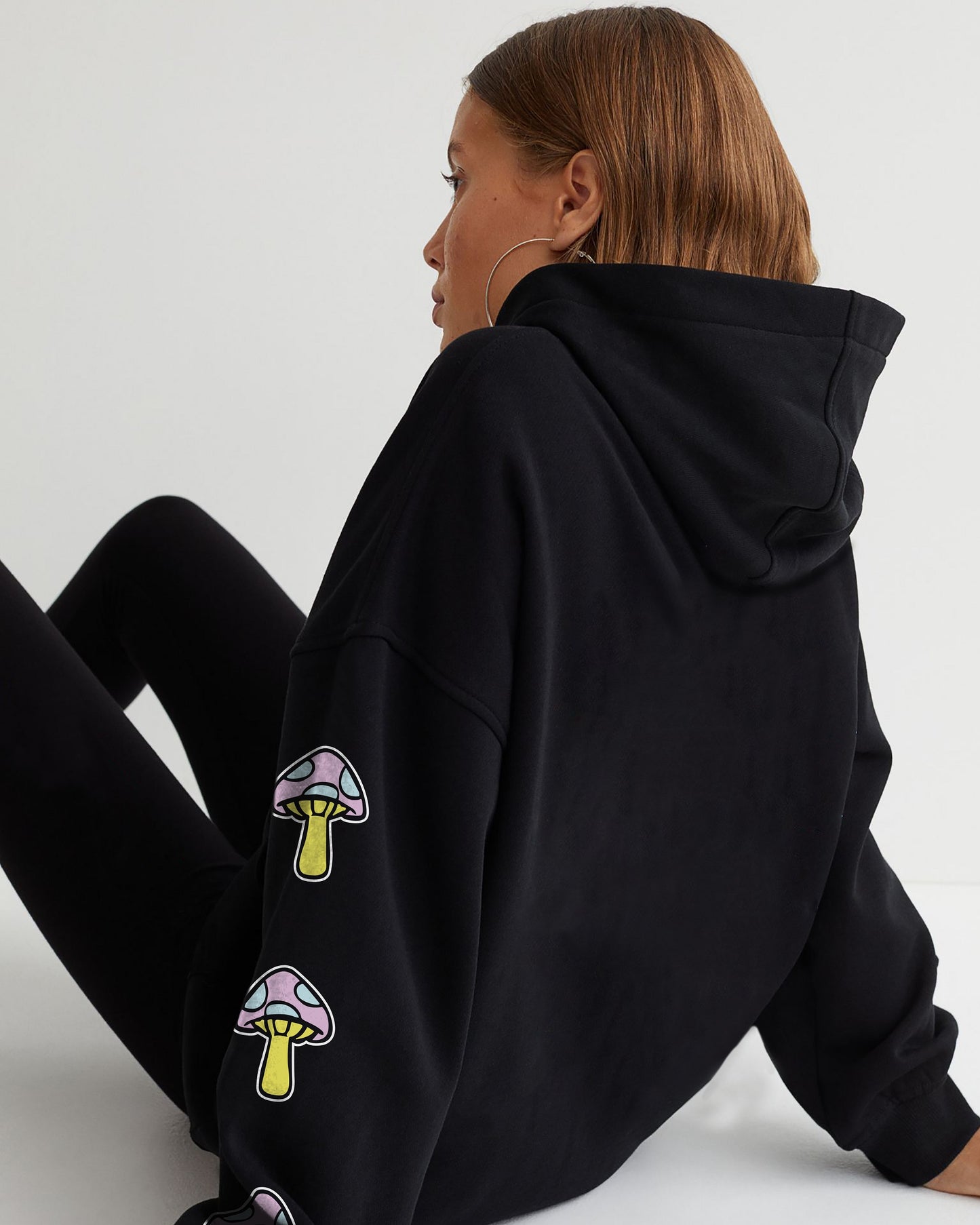 HOODIE NEGRO ONE TRIP AT A TIME