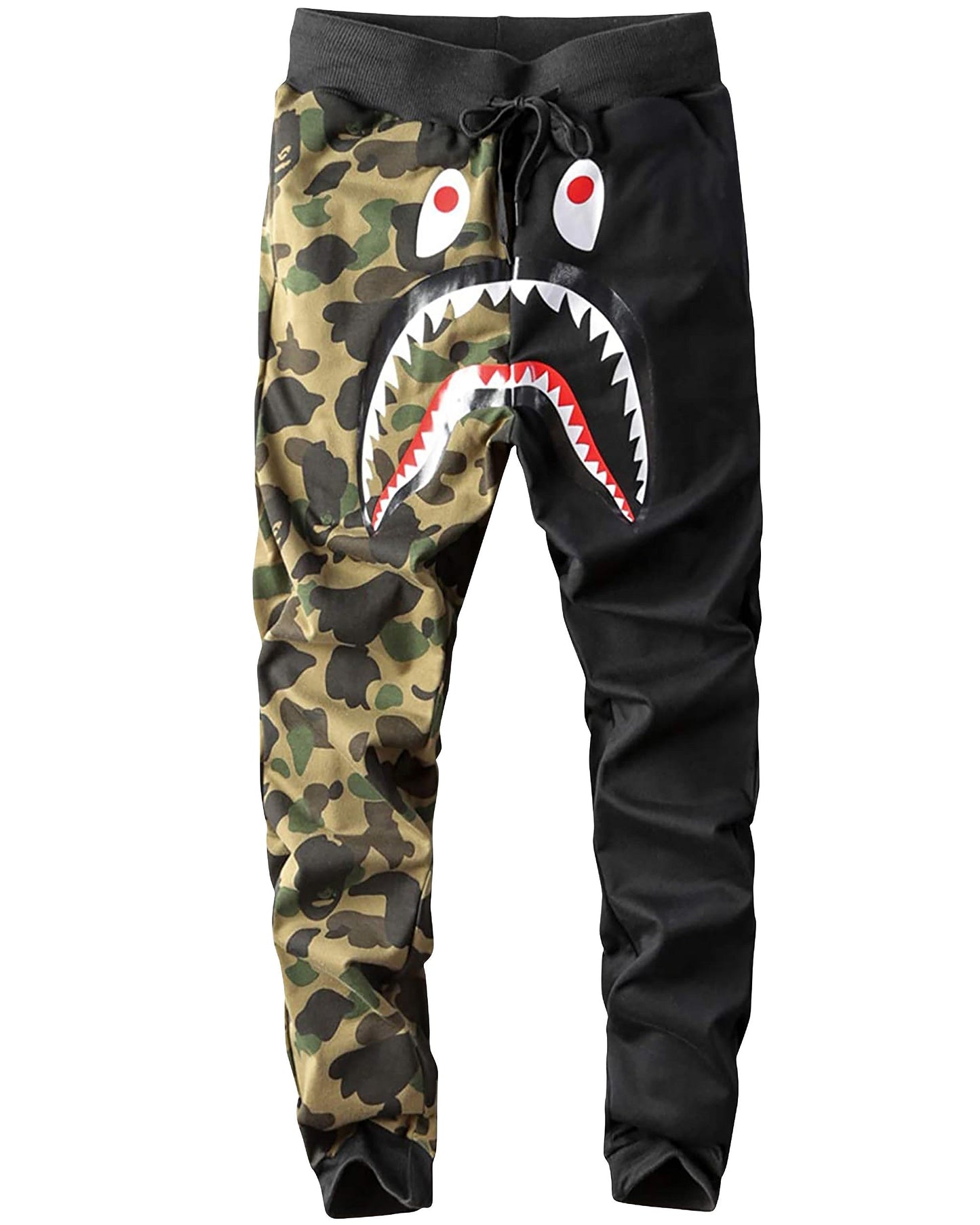 JOGGER SHARK BICOLOR CAMUFLAJE VERDE