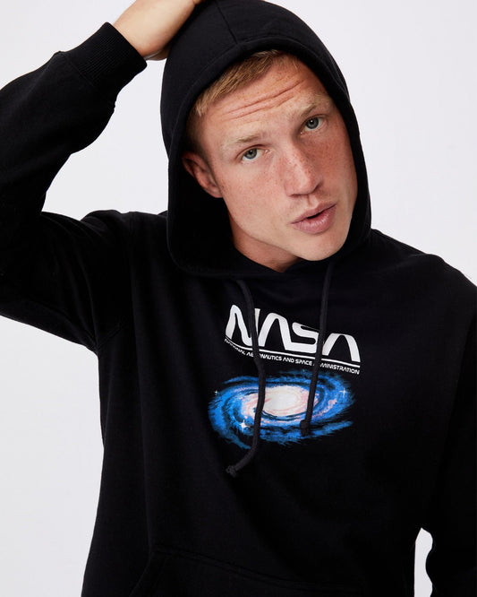 HOODIE NASA NEGRO GALAXY