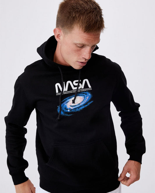 HOODIE NASA NEGRO GALAXY