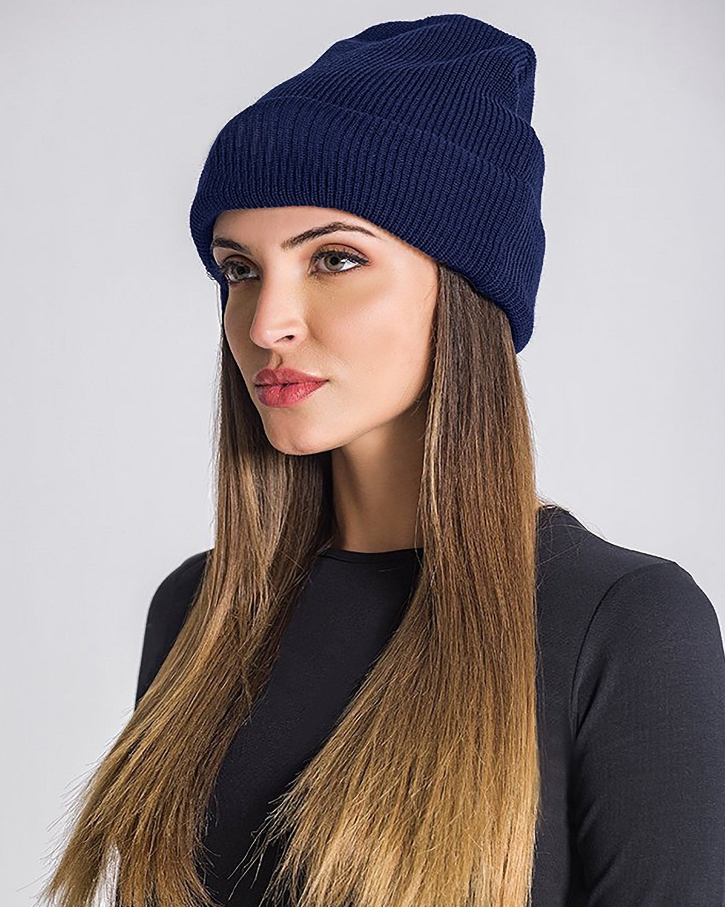 GORRO DE LANA - AZUL