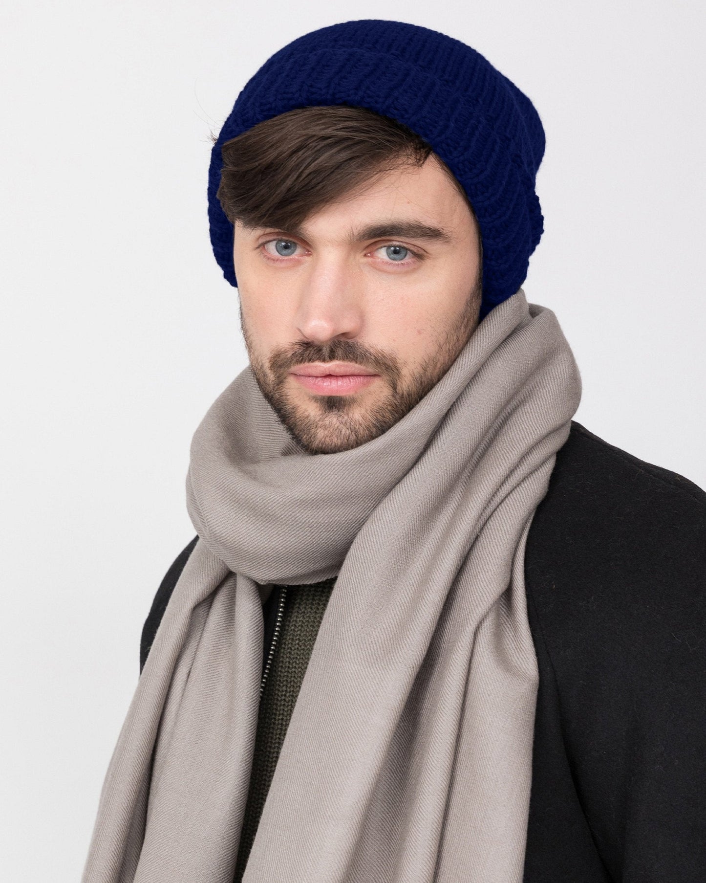 GORRO DE LANA - AZUL