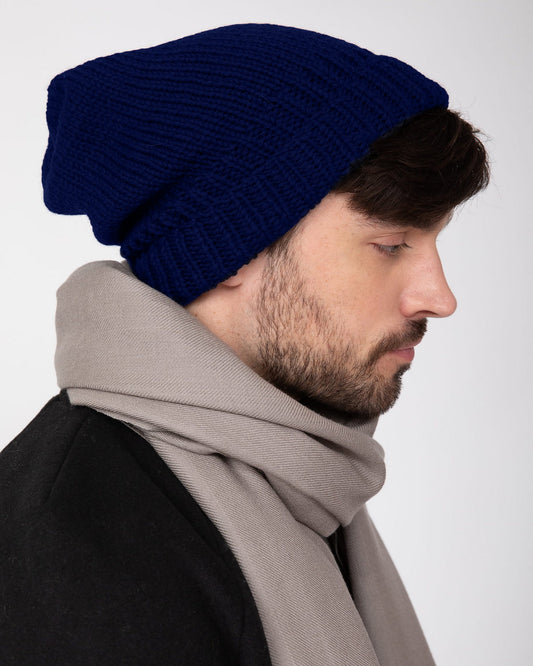 GORRO DE LANA - AZUL