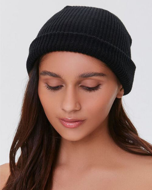 GORRO DE LANA - NEGRO