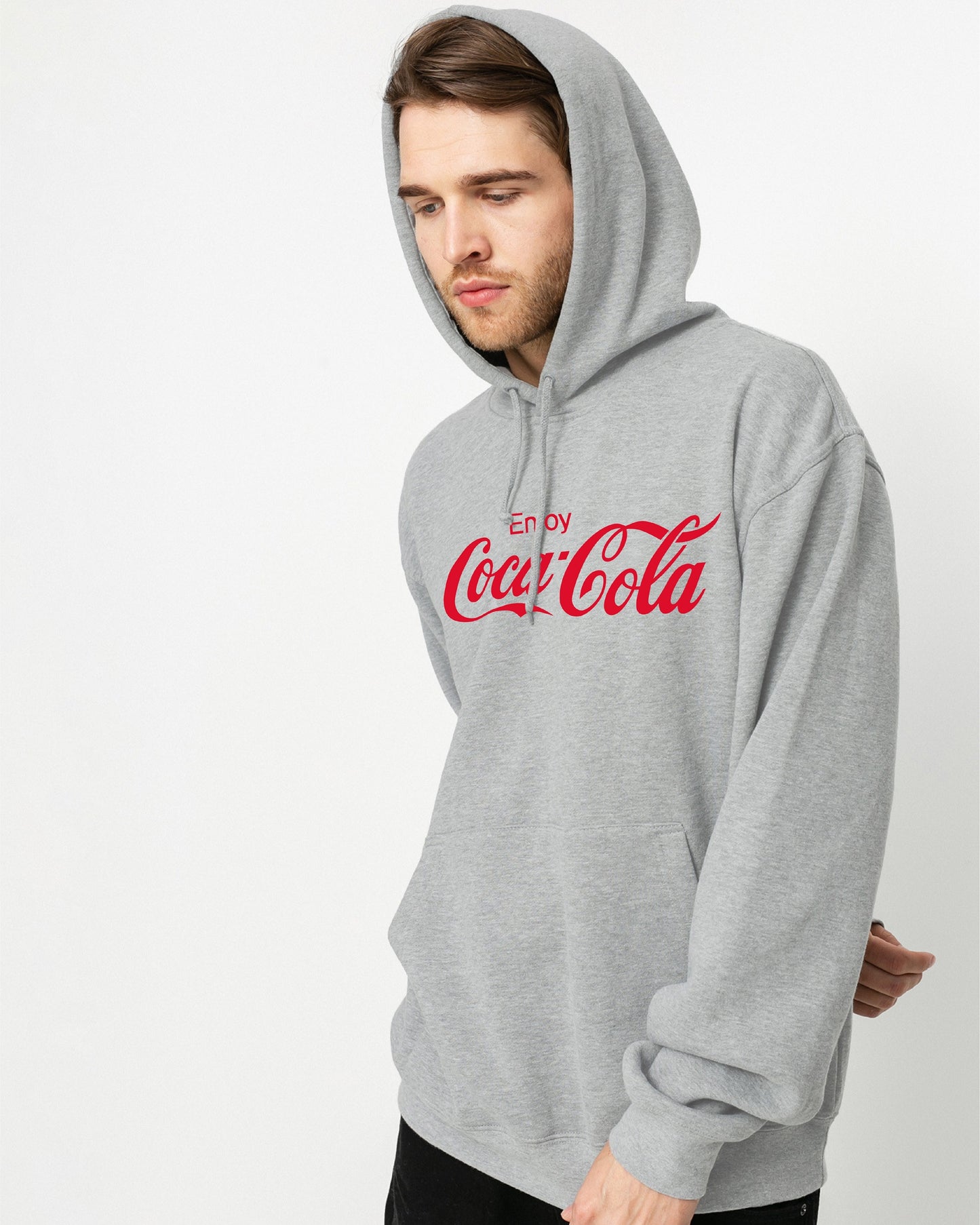 SUDADERA COCA-COLA GRIS