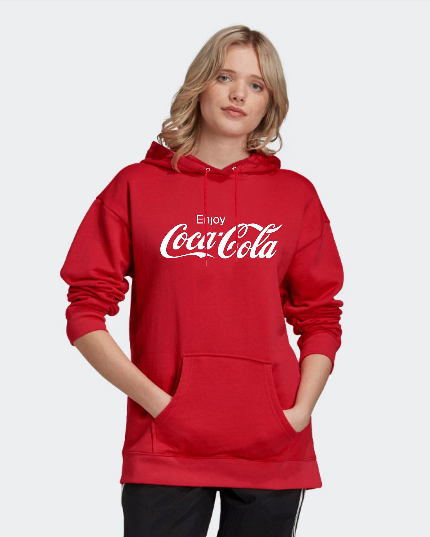 SUDADERA COCA-COLA ROJA