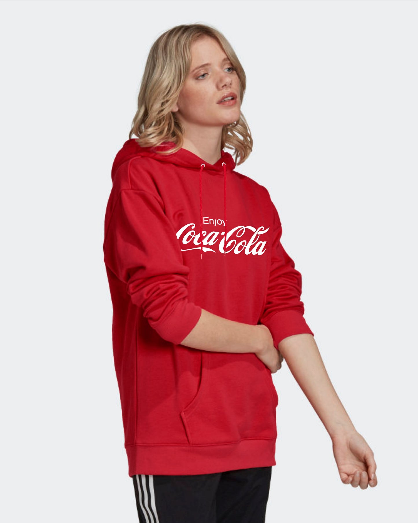 SUDADERA COCA-COLA ROJA