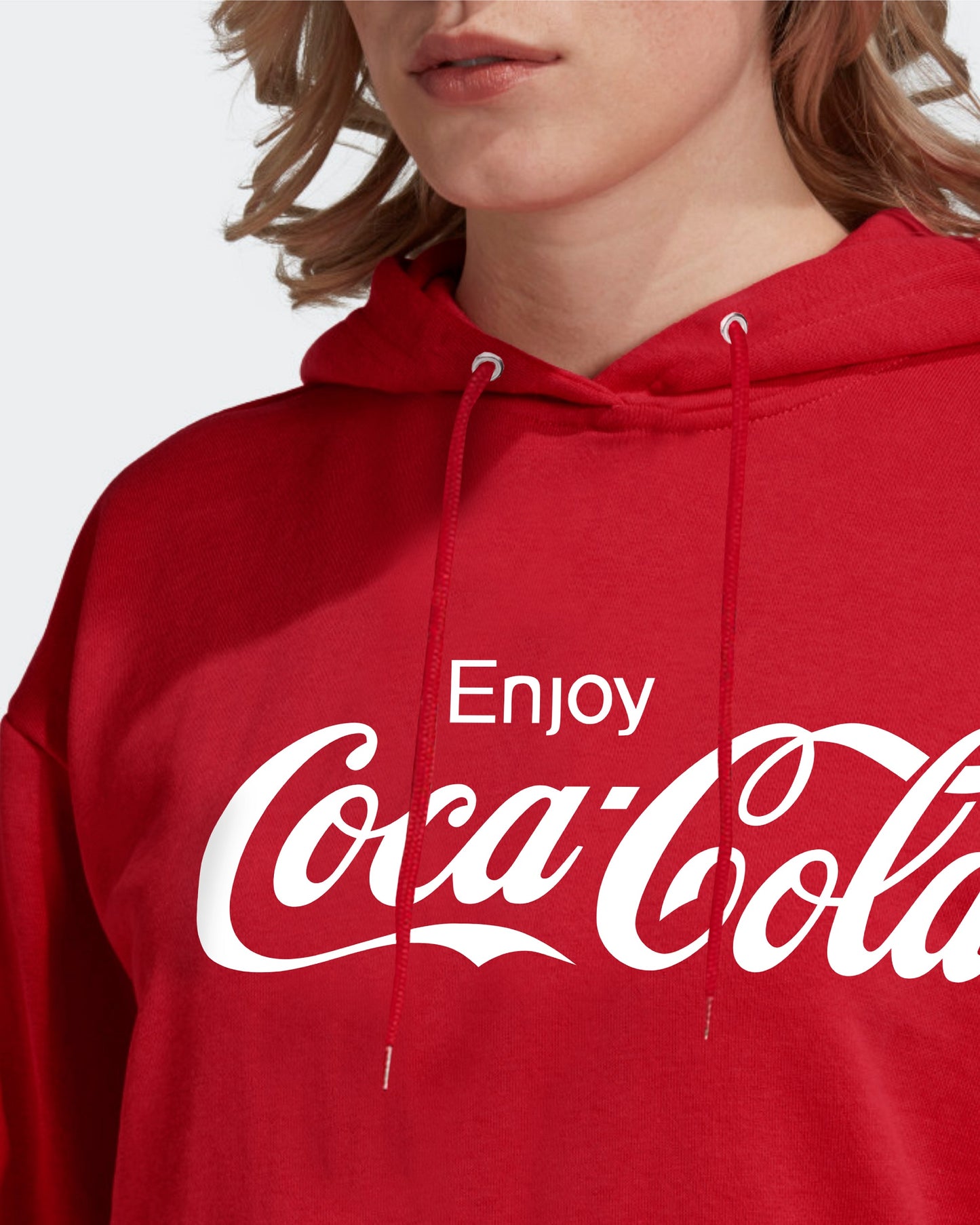 SUDADERA COCA-COLA ROJA