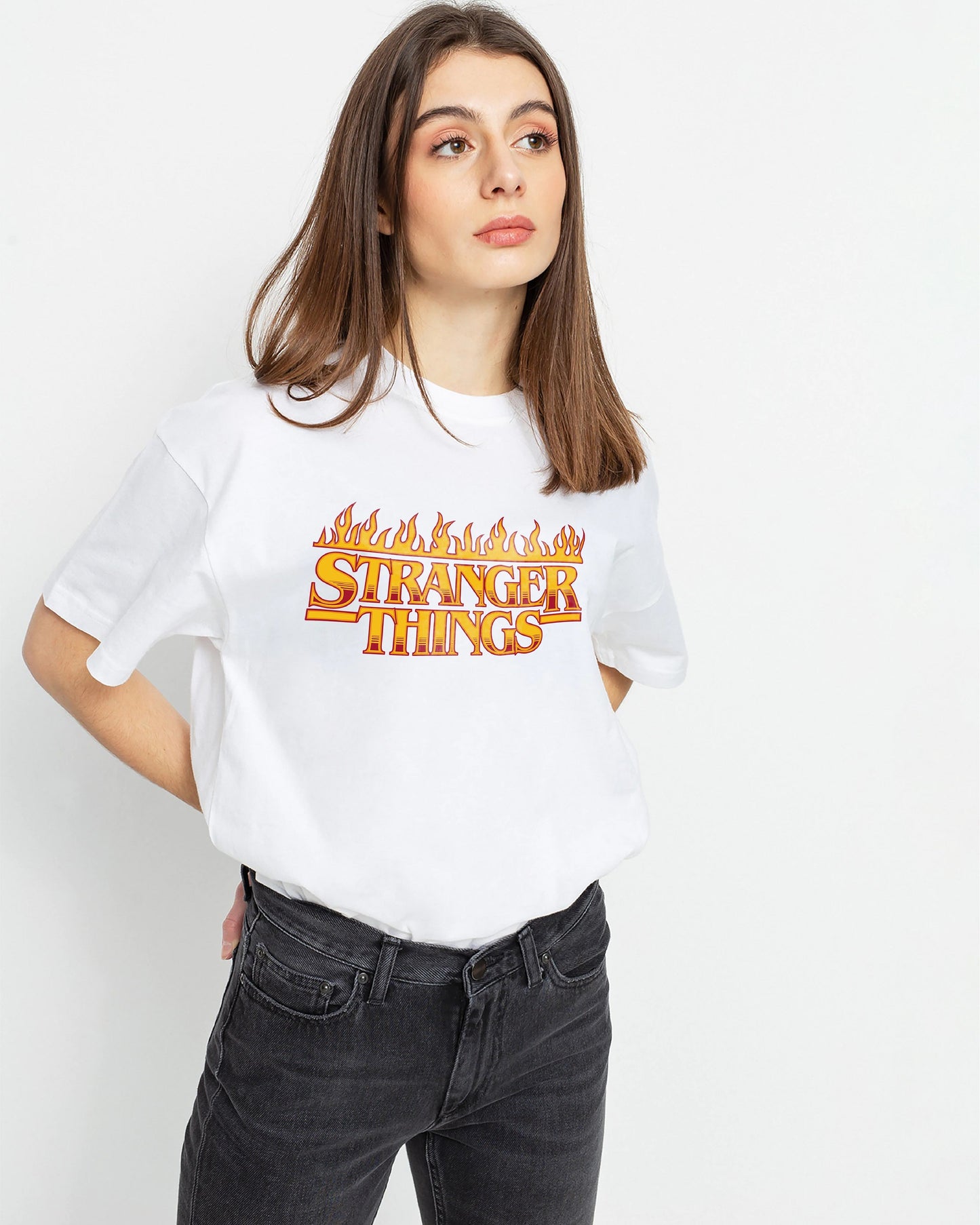 CAMISETA BLANCA STRANGER THINGS
