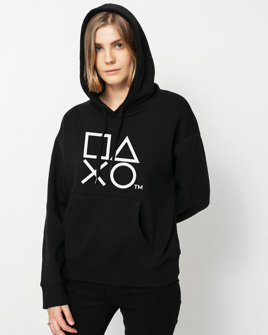 HOODIE NEGRO PLAY STATION