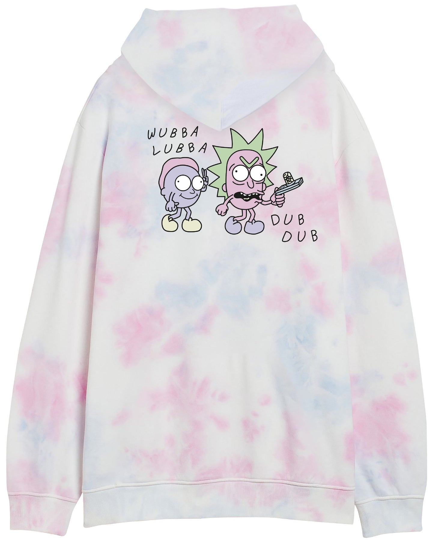 HOODIE TIE DYE RICK AND MORTY