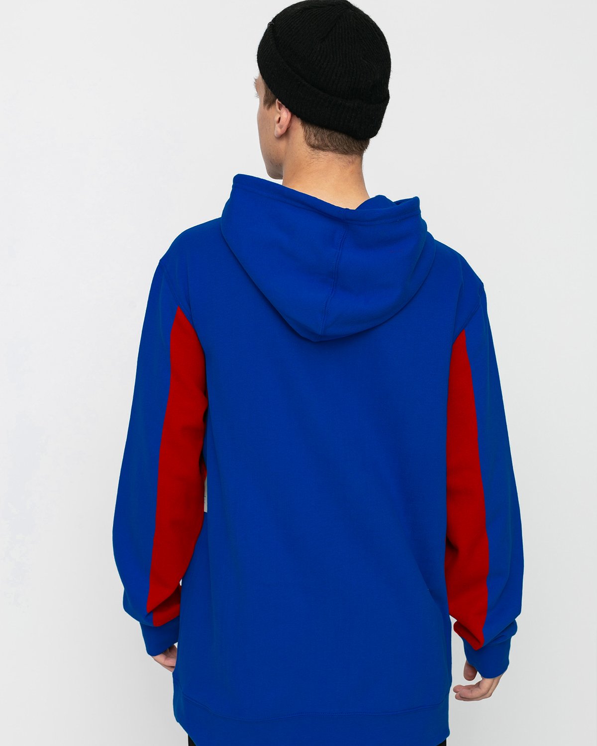 HOODIE NASA AZUL CON ROJO