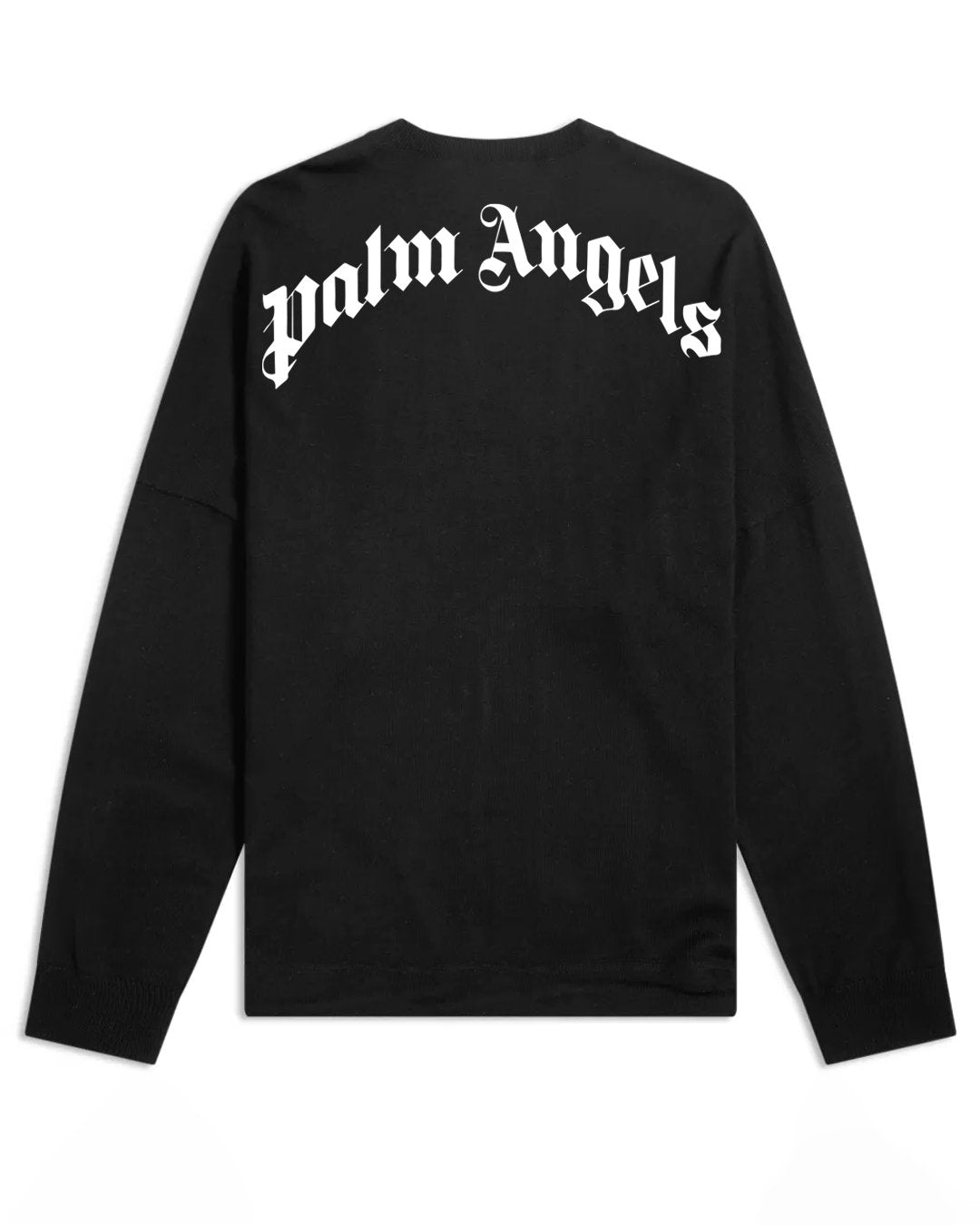 BUZO SIN CAPUCHA NEGRO PALM ANGELS