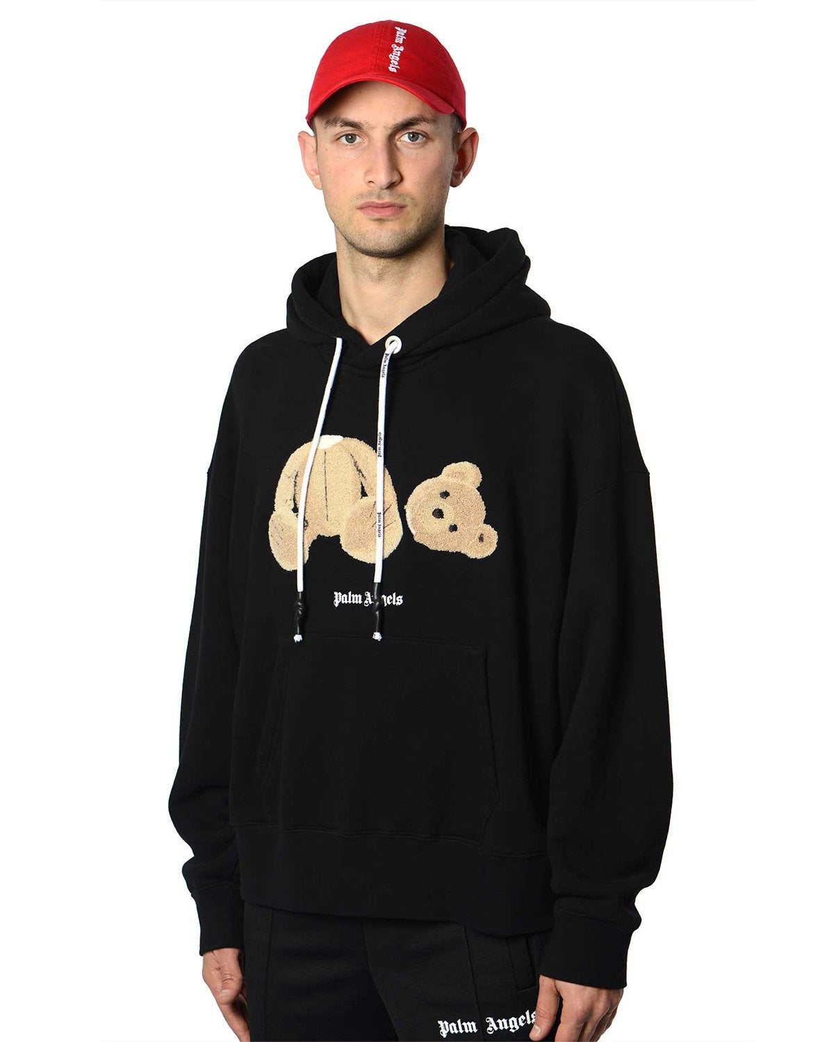 HOODIE NEGRO PALM ANGELS OSO