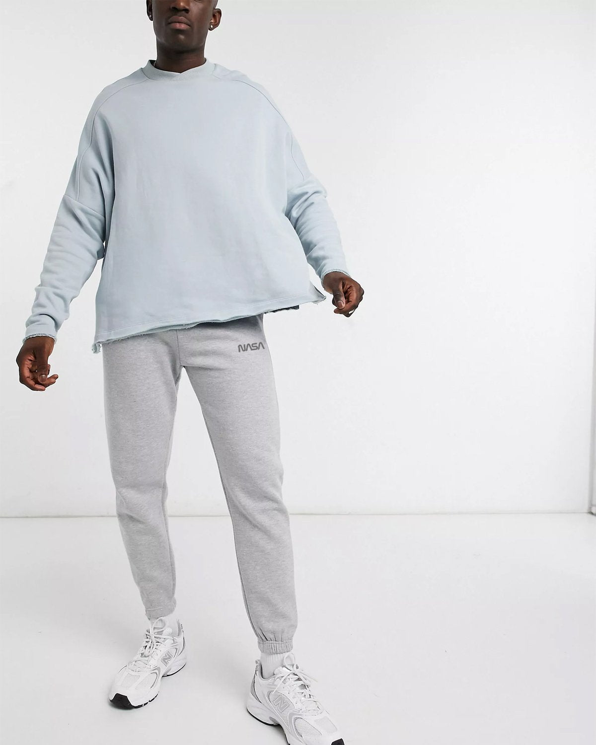 JOGGER NASA GRIS (UNISEX)